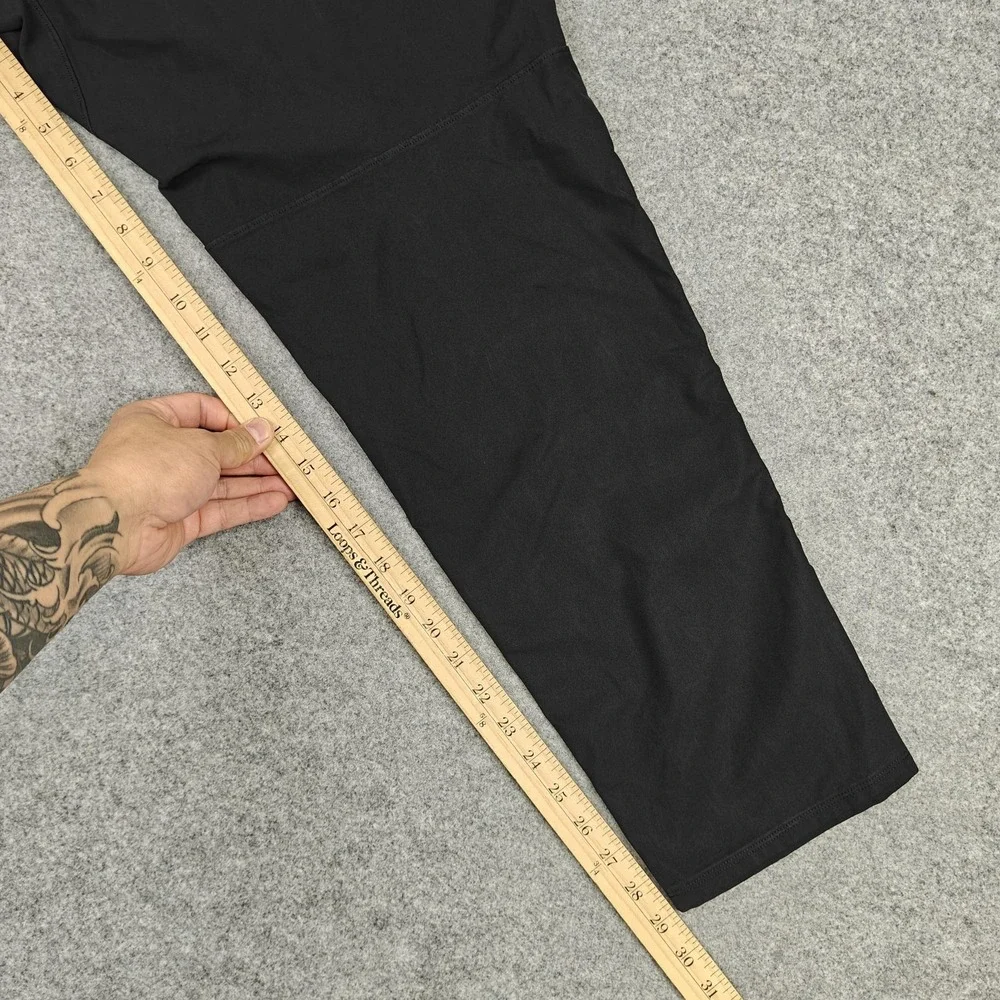 Lululemon‎ Pants Mens 40 Black Slim Fit Stretch Khaki Chino Pockets Casual